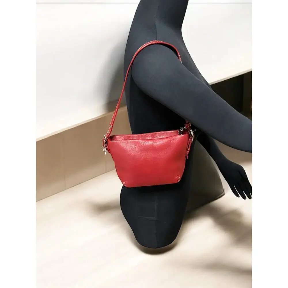Y2K Coach Leather Demi Bag